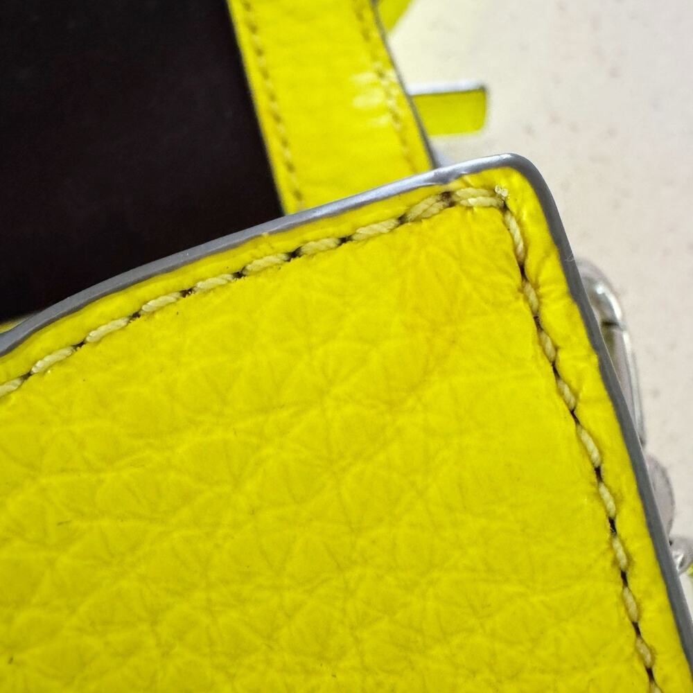 Marc Jacobs Women's Top Schooly Jax Mini‎ Bag Safety Yellow - Picture 6 of 11